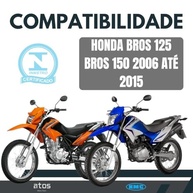 Kit Relação Transmissão KMC Gold NXR Bros 150 (2006-2015) - Aço 1045 Premium - imagem 3
