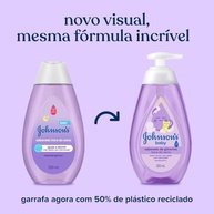 Johnson's Baby Sabonete Líquido Relaxante Hora do Sono 400ml - Calma Natural para Pele Sensível - imagem 5