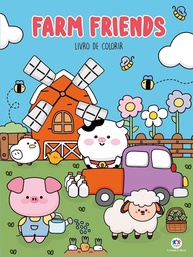 Farm Friends - Livro de Colorir Anti-Stress para Relaxar e Criar - imagem 1