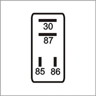 Mini Relé Auxiliar DNI 0128 12V com Resistor - Essencial para VW, Audi, Fiat, GM e Mais! - imagem 3