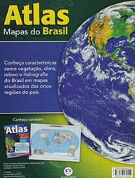 Atlas Ciranda Cultural Mapas do Brasil: Explore a Vegetação, Clima e Relevo - imagem 3