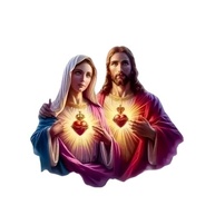 Enfeite Jesus Acrílico: Carro, Mochila, Chaveiro e Decoração Natalina | Presente Religioso e Criativo - imagem 4