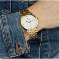 Relógio Dourado Feminino Tuguir: Elegância Acessível - imagem 1