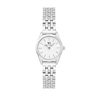Relógio Feminino Prata Mini Belle Silver 24mm – Elegância Compacta - imagem 1