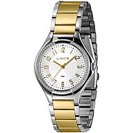 Relógio Lince Feminino: Elegância em Prata e Dourado - imagem 1