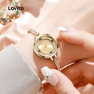 Relógio Lovito: Elegância Casual com Strass - imagem 1
