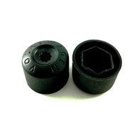 Kit 20 Capas de Parafuso 17mm + Chave Remoção - Gol, Fox, Polo e Mais (Preto) - imagem 3