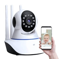 Câmera Babá 1080p Full HD com Wi-Fi, Visão Noturna e Controle Remoto - Segurança Total para Bebês - imagem 2