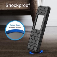 Capa Protetora Fintie para Controle Remoto Samsung Smart TV - Modelo Solar Cell 2023 TM2360E/TM2361E | Silicone Premium Antiderrapante e Brilho Noturno - imagem 5