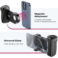 ULANZI MA35: Suporte Magnético 2 em 1 para Celular com Obturador Remoto e Sapata Fria - imagem 3