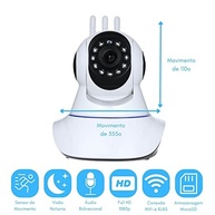 Câmera Babá 1080p Full HD com Wi-Fi, Visão Noturna e Controle Remoto - Segurança Total para Bebês - imagem 3