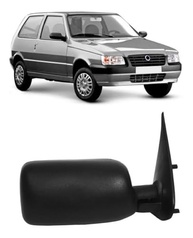 Retrovisor Direito Fiat Uno (1984-1995) Preto - Visibilidade e Estilo Renovados - imagem 2