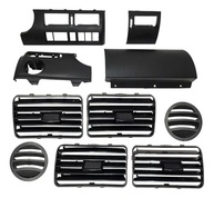 Kit Molduras e Difusores Painel Preto para Gol, Saveiro e Parati G3 - Renove Seu Interior! - imagem 2