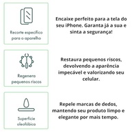 Película HPrime Nanoshield para iPhone 13/13 Pro/14 (6.06") - Proteção Inteligente e Auto-Reparável - imagem 4