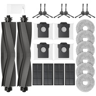 Kit com 23 Peças de Reposição para Aspirador e Esfregão Dreame L10s Ultra Gen 2, X30 Ultra, Mova E30 Ultra - Escovas, Filtros, Sacos e Esfregões - imagem 1