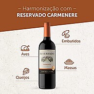 Concha y Toro Reservado Carmenere: Vinho Chileno 750ml - imagem 2