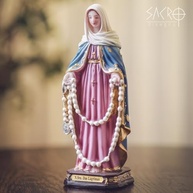 Sacro Imagem Nossa Senhora das Lágrimas 20cm em Resina Importada - Decoração e Fé - imagem 3