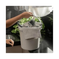 Balde 8,5L Bege Flow - Armazenamento Moderno e Resistente - imagem 3