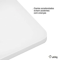Mesa Dobrável para Bar, Restaurante e Cozinha em Aço Branco - Design Moderno e Resistente - imagem 5