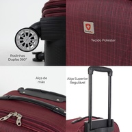 Mala de Bordo Sion Swiss Move: Leve e Resistente! - imagem 2