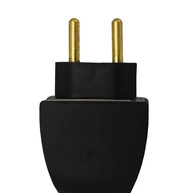 Plug Macho 10A Building: Kit 5 Preto e Resistente - imagem 2