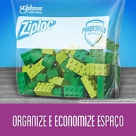 Ziploc Saco Hermético Organizador de Geladeira Tamanho Médio - 20 Unidades | Ultra Resistente e BPA Free - imagem 5
