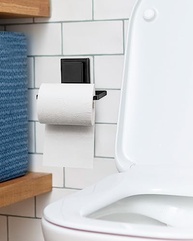 Papeleira Piatina 3M Moderna | Design Clean e Resistente | Até 700g | Banheiro Organizado - imagem 3