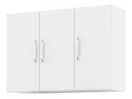 Armário Multiuso Aéreo 3 Portas com Puxador - MDP Resistente até 20kg para Cozinha e Quarto - imagem 5