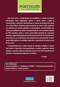 Português Para Concursos: Domine a Gramática com 900 Questões Resolvidas - Volume 1 - imagem 3