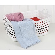 Cesto Retangular Flexível 22L Branco Arthi - Organização Moderna e Prática - imagem 3