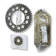 Kit Relação Yamaha Lander 250 (2006-2021) Aço 1045 Vaz com Retentor O.Ring - imagem 3