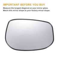 Vidro Retrovisor Honda Jazz Fit 2009-2013: Par Esquerdo e Direito com Placa de Suporte - imagem 4