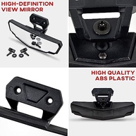 Espelho Retrovisor Central SAUTVS Premium para Polaris RZR PRO XP/R/S/Turbo R e XP 1000 | Visão Ampliada e Segurança nas Trilhas - imagem 5