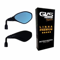Retrovisor GVS Azul Haste Curta 90º para BMW F800: Estilo e Visibilidade Superior - imagem 1