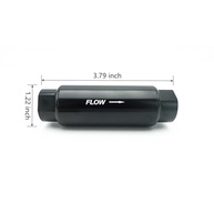 Filtro de Combustível AC Performance 8AN - Alumínio Billet 30 Mícron Reutilizável | Potência e Pureza - imagem 3