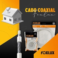 Cabo Coaxial RG59 3 Metros Branco: Conexão Confiável e Durável - imagem 5