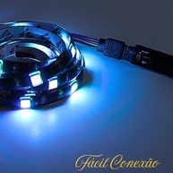 Kit 7 Conectores Macho Aranha 4 Vias 12V para Fitas LED RGB - Instalação Fácil e Segura - imagem 2