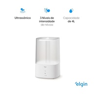 Umidificador de Ar Digital Touch Elgin 4L com Iluminação RGB - Bivolt - imagem 5