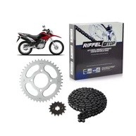 Kit Relação Riffel Top Completo para NXR 150 Bros (2003-2015) - Durabilidade e Performance - imagem 1