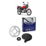 Kit Relação Riffel Titanium CG 125 Cargo/Fan 2009-2013 - Durabilidade e Performance - imagem 2