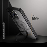 Gshield Capa Dual Ring Magnética para iPhone 16: Proteção Premium com Suporte Integrado - imagem 4