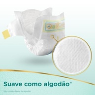 Fralda Pampers Premium Care Recém-Nascido RN - Proteção Suave e Confortável para Bebês - imagem 3