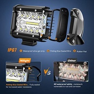 Nilight Barra de Luz LED 60W 10cm: Ilumine Sua Aventura Off-Road com Potência e Durabilidade - imagem 5