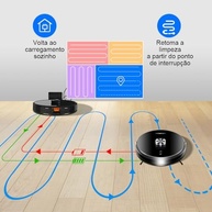 Robô Aspirador Liectroux XR500 Pro 3 em 1 - Aspira, Varre e Passa Pano com Mapeamento Inteligente, App, Alexa e Google - Bivolt - imagem 5