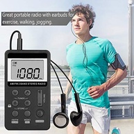 Mini Rádio Portátil VR Robô AM/FM: Seu Companheiro de Áudio para Atividades ao Ar Livre e Exercícios - imagem 4