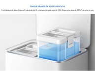 Xiaomi Robot Vacuum X20 Pro - Aspirador Robô com Limpeza Úmida Inteligente 7000Pa Branco - imagem 3