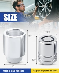 Trava de Roda Antifurto para Honda Accord, Civic, CR-V e HR-V | Segurança Premium - imagem 3