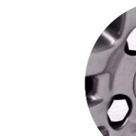 Capas Parafuso Cromada 19mm - 16 Unidades para Rodas - imagem 2