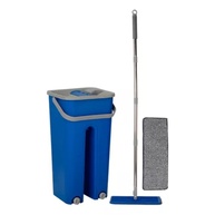 Rodo Flat Mop com Balde Lava e Seca – Sistema Prático + 2 Refis (Cores Sortidas) - imagem 1