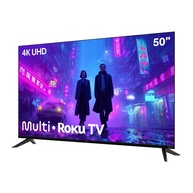 Smart TV 4K 50" Multi: Imersão e Roku - imagem 2